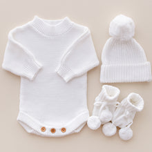 Load image into Gallery viewer, Ollie And Echo | Knitted Baby Romper