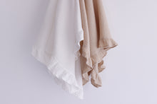Load image into Gallery viewer, Ollie and Echo | Muslin Frill Swaddle