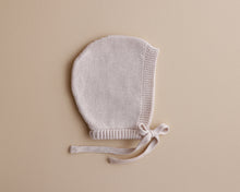 Load image into Gallery viewer, Ollie and Echo | Knitted Baby Bonnet