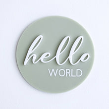 Load image into Gallery viewer, Ollie and Ech- Hello World Sage Announcement Disc