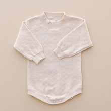 Load image into Gallery viewer, Ollie and Echo | Knitted Newborn Baby Romper
