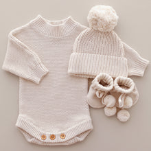 Load image into Gallery viewer, Ollie And Echo | Knitted Baby Romper
