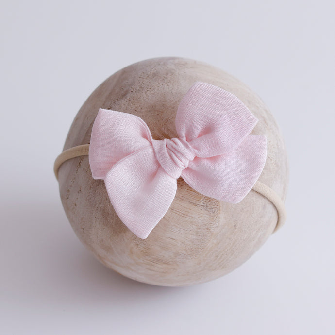 Ollie and Echo | Baby Bow Pink