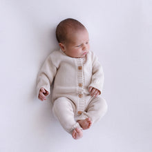 Load image into Gallery viewer, Ollie and Echo Knitted Baby Romper
