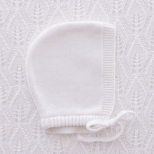 Load image into Gallery viewer, Ollie and Echo | Knitted Baby Bonnet
